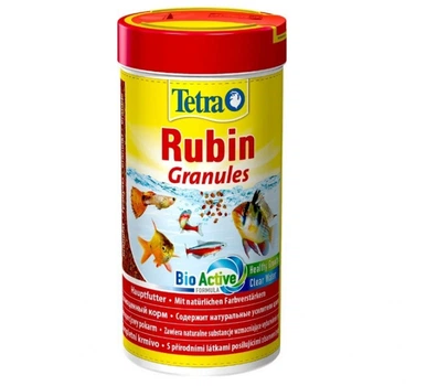 Корм для тропических рыб Tetra Rubin Granules для яркости окраса в гранулах 250 мл 139800