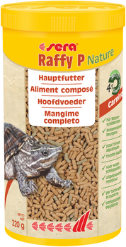 Корм для плотоядных водяных черепах Sera Raffy P Nature 1000 мл (220 г) 18708