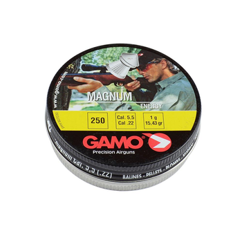 Кулі свинцеві Gamo Magnum Energy 5,5 мм 1,0 г 250 шт