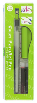 Каліграфічне перо Pilot Parallel Pen Calligraphy Fountain Pen Green 3.8 мм чорне (4902505192388)