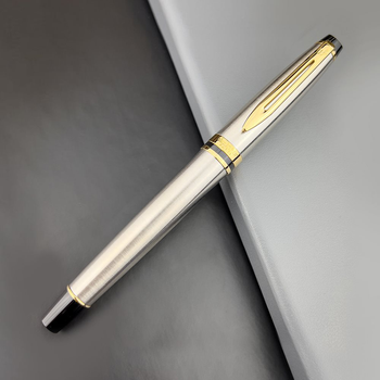 Pióro wieczne Waterman Expert 3 Stainless Steel GT Niebieskie (3501170951941)