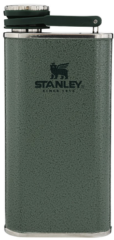 Фляга сталева Stanley Classik Hammertone 0.23 L Зелена (6939236348393)