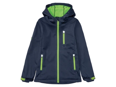 Куртка Softshell (софтшел) водоотталкивающая и ветрозащитная для мальчика Rocktrail BIONIC-FINISH® ECO 376206 146-152 см (10-12 years) темно-синий