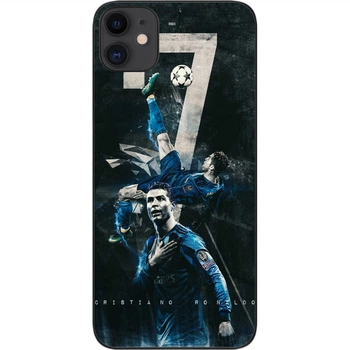 Силиконовый чехол SMTT для iPhone 11 с картинкой Футбол Cristiano Ronaldo