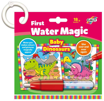 Kolorowanka wodna Galt First Water Magic Baby Dinosaur (5011979592095)