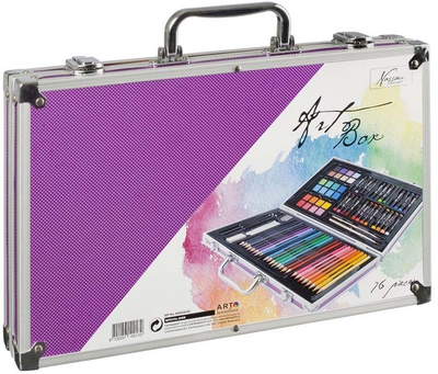 Набір для малювання Nassau Fine Art Art Box Purple (8720257100132)