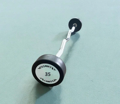 Штанга вигнута цілісна 35 кг Technogym TGW-35kg
