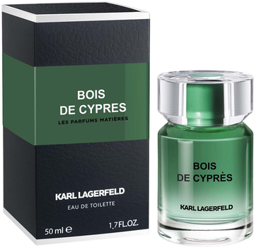 Woda toaletowa męska Karl Lagerfeld Bois De Cypres 50 ml (3386460133876)