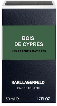Чоловіча туалетна вода Karl Lagerfeld Bois De Cypres 50 мл (3386460133876)