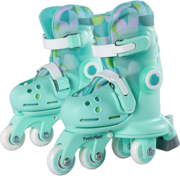 Роликовые коньки Yvolution Twista размер 30-34 Салатовые (YC01T4)