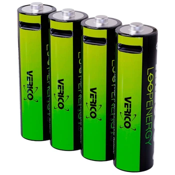 Аккумулятор Verico AA USB Type-C 1700mAh 1.5V Li-ion * 4 (m426899)