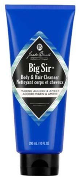 Гель для тіла та волосся Jack Black Big Sir Body Hair Cleanser 295 мл (0682223041390)