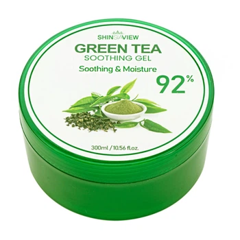 Увлажняющий гель для кожи с зеленым чаем ShinSiaView Green Tea Soothing Gel 92% 300 мл (8809674180221)