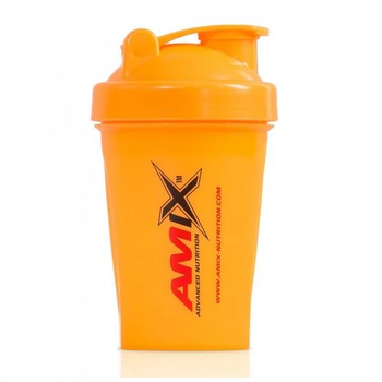Пластиковый шейкер Amix Shaker Mini 400ml Neon Orange (AMX-820342-NOR)