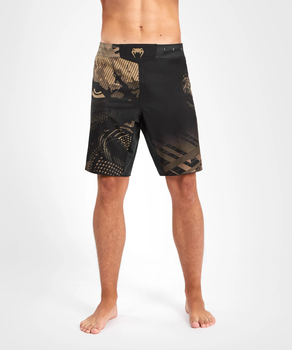 Шорты для ММА Venum Gorilla Jungle Fightshorts - Sand Black (VENUM-05080-228-L)