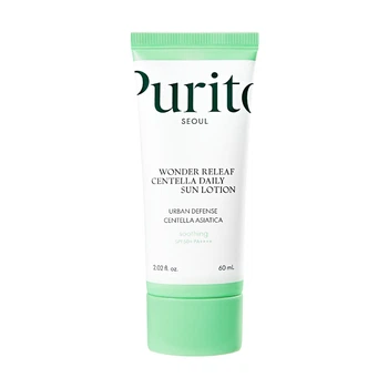 Сонцезахисний лосьйон з центеллою Purito Seoul Wonder Releaf Centella Daily Sun Lotion 60 ml