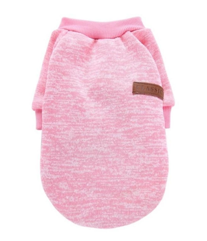 Кофта для собак и котов EcoToys Pink XS рябая розова A: 20 см B: 31 см C: 19 см 7129