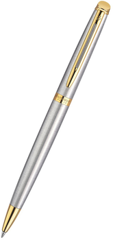 Кулькова ручка Waterman Hemisphere Stainless Steel GT Ballpen Синя (3501170920374)