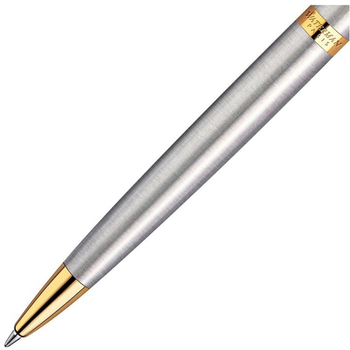 Кулькова ручка Waterman Hemisphere Stainless Steel GT Ballpen Синя (3501170920374)