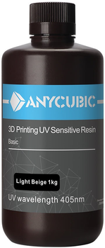 Podstawowa żywica Anycubic dla drukarki 3D Jasnobeżowa 1 kg (SPTBI-102C)