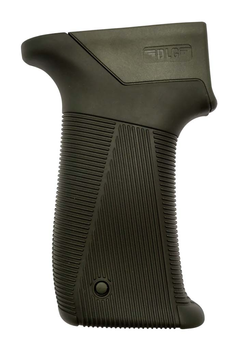 Пістолетна рукоятка DLG Tactical (DLG-180) для АК (полімер) прогумована, олива