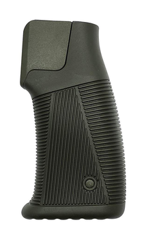 Пистолетная рукоятка DLG Tactical (DLG-182) для AR-15 (полимер) обрезиненная, олива