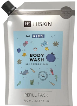 Дитячий гель для душу HiSkin Kids Body Чорничний джем 700 мл (5907775549404)