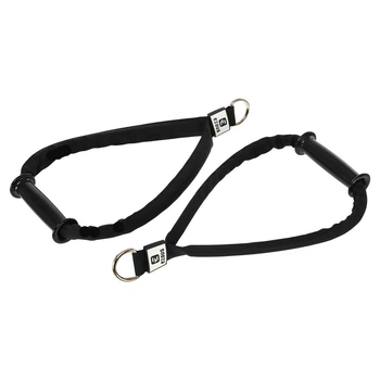 Ручки для эспандера и тренажера Ezous Multipurpose Handles F-03 комплектация 2шт Black