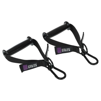 Ручки для эспандера и тренажера Ezous Xtreme Handles F-08-E комплектация 2шт Black