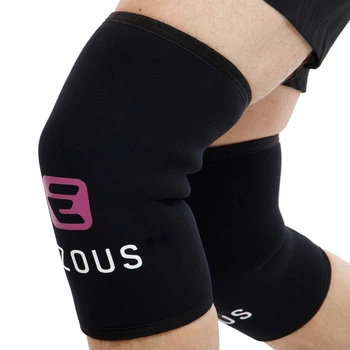 Наколенники для приседаний со штангой Ezous Squat Kneecap A-01 2шт в комплекте размер S Black