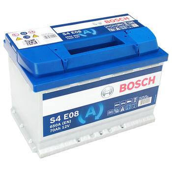 Аккумулятор автомобильный 70Ач 650А "+" справа BOSCH, 0 092 S4E 081
