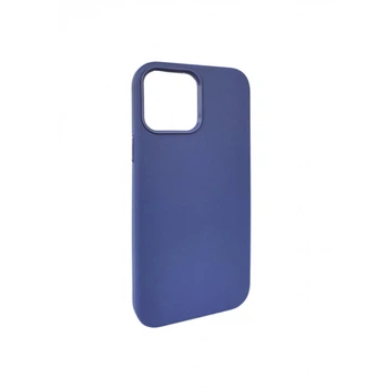 Чохол Leather Case with MagSafe no logo для iPhone 13 Індиго-синій