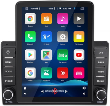 Автомагнитола 2din CML-PLAY 9580A 9.5" Tesla Style Android 10.1 GPS 1Gb RAM 16Gb RAM