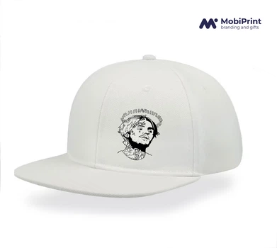Кепка Snapback Лил Пип (Lil Peep) Белый (9276-2634-WT)
