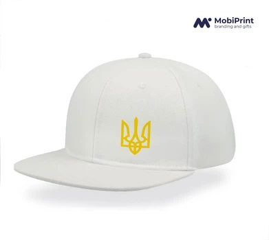 Кепка Snapback Герб Украины Белый (9276-3790-WT)
