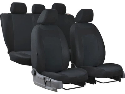 Авто чехлы GEELY SL 2011-2017 (2002-2011) Pok-ter CARO с черной вставкой