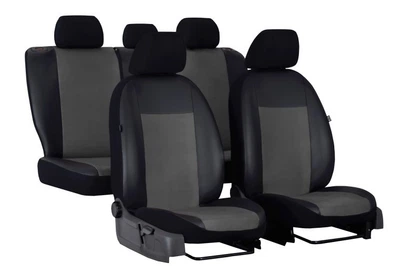 Авточехлы на сиденье NISSAN MAXIMA 2000-2004 (A33) Pok-ter Premium Unico с серой вставкой алькантара