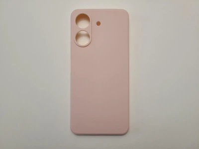 Чехол TPU Matte для Xiaomi Redmi 13C бампер розовый
