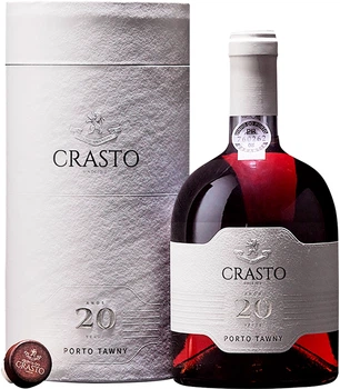 Вино Crasto 20 Years Old Tawny Porto червоне кріплене 0.75 л 19.5% у подарунковій упаковці (5604123007608)