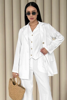 Жакет Jadone Fashion Мей XL белый