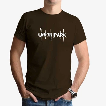 Футболка чоловіча JHK "Linkin Park" XL Коричневий (MD-25-8099-21-25)