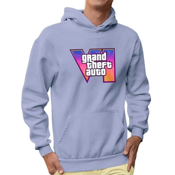 Худі чоловіче JHK "GTA VI" S Блакитний (MD-26-7141-18-12)