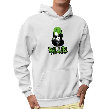Худі чоловіче JHK "Billie Eilish" M Білий (MD-26-7976-19-11)
