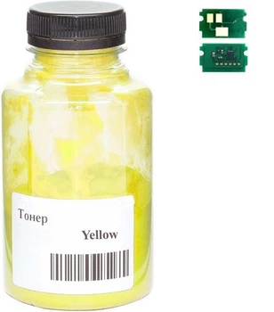 Тонер и Чип для Kyocera Ecosys PA2100cwx АНК Yellow 65г 50000336
