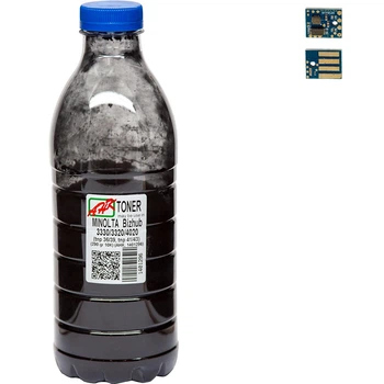 Тонер и Чип для Konica Minolta TNP-36 Black (A63V00H) АНК Black 290г 1401297