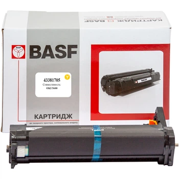 Копи Картридж, Фотобарабан для OKI C 5600 BASF Yellow BASF-DR-43381705