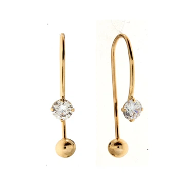 Серьги-подвески Diamant С2966 (553727)