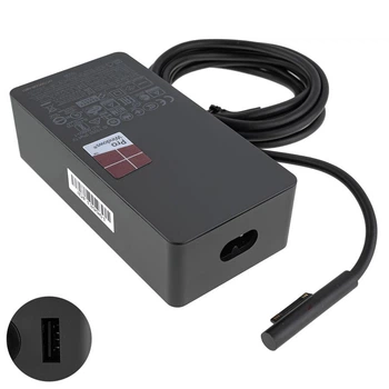 Блок питания для планшета MICROSOFT 15V 6.3A 102W 6pin Чорний (без кабеля!) (Surface Pro 5 Pro 6 Pro 4 Pro3 Book)