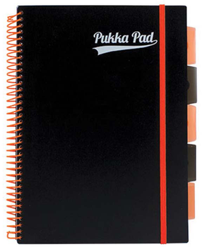 Notatnik Pukka Pad Project Book Neon A4 Pomarańczowy (5032608030887)