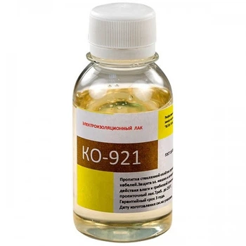 Лак Ко-921 електроізоляційний кремнійорганічний БПИ ГОСТ 16508-70 Свіжий 500 мл